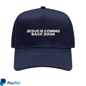 kenny Frank Merch Store Jesus Is Coming Back Soon Navy Hat kenny Frank Merch Store Jesus Is Coming Back Soon Navy Hat