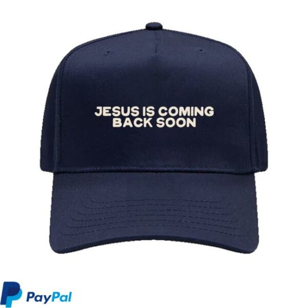 kenny Frank Merch Store Jesus Is Coming Back Soon Navy Hat