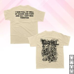 kenny Full Of Hell Merch Store Full Of Hell Tinnitus T Shirt