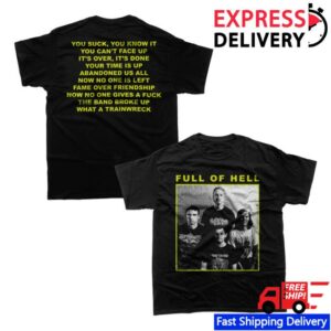 kenny Full Of Hell Merch Store Full Of Hell Weekend Nachos T Shirt