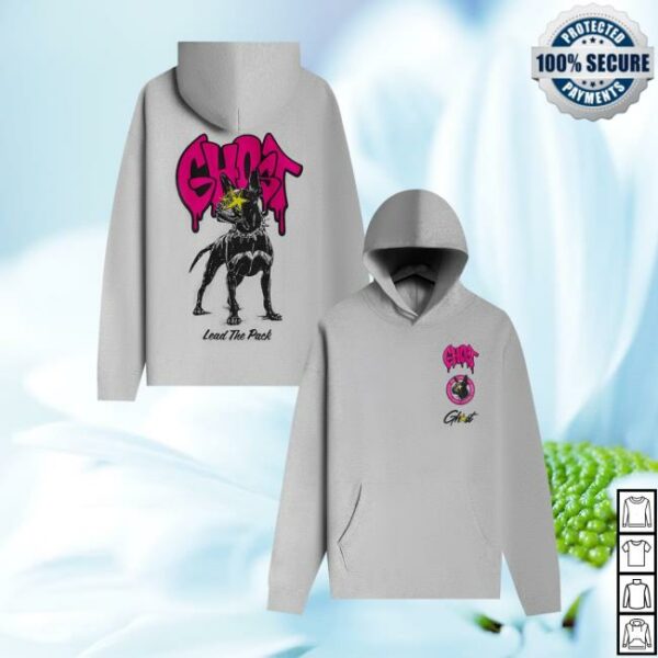 kenny Ghost Lifestyle Merch Store Ghost In The Pit Hoodie Heather Grey