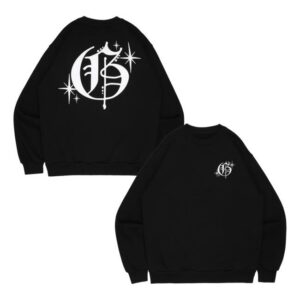 kenny Greygxds Merch Store Inglish Logo Crewneck Sweater Black kenny Greygxds Merch Store Inglish Logo Crewneck Sweater Black
