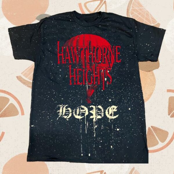 kenny Hawthorne Heights Store Hawthorne Heights Hope Bleached T Shirt