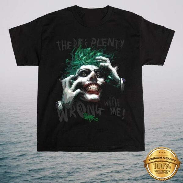 kenny Heroes Villains Merch Store Batman Joker Insane Forge Tee