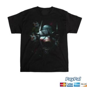 kenny Heroes Villains Merch Store Dc Comics Batman With Feral Robins Forge Tee