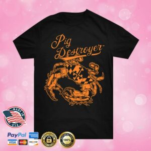 kenny Holymountainprinting Merch Store Pig Destroyer Crab Shirt