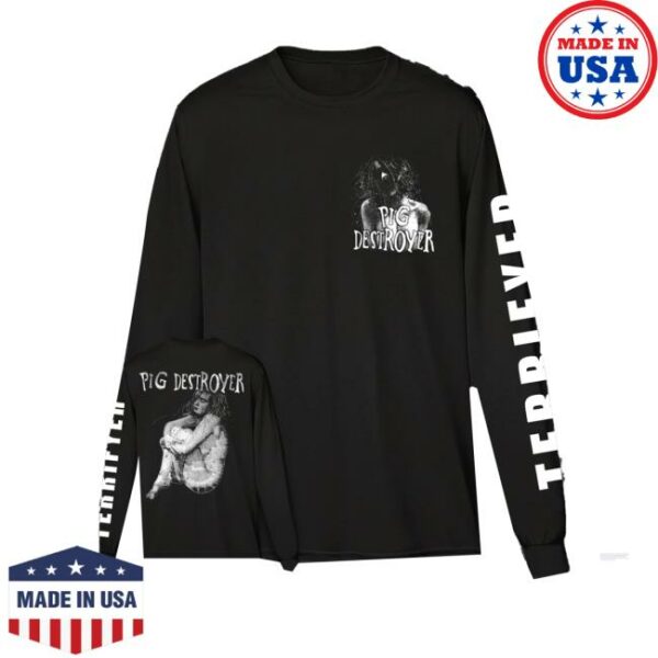 kenny Holymountainprinting Merch Store Pig Destroyer Terrifyer Long Sleeve Shirt
