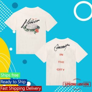 kenny Honor The Gift Merch Concert In The Park Bone Tee