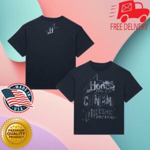kenny Honor The Gift Merch Honor Cinema Black Shirt