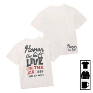 kenny Honor The Gift Merch Live On The Air Tee Bonea kenny Honor The Gift Merch Live On The Air Tee Bonea
