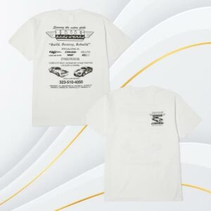 kenny Huf Worldwide Merch Store Huf X Greddy Body Works T Shirt