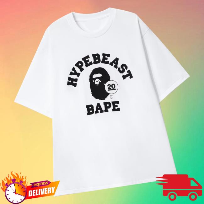 kenny Hypebeast Merch Store A Bathing Ape X Hypebeast 20Th Anniversary T Shirta kenny Hypebeast Merch Store A Bathing Ape X Hypebeast 20Th Anniversary T Shirta