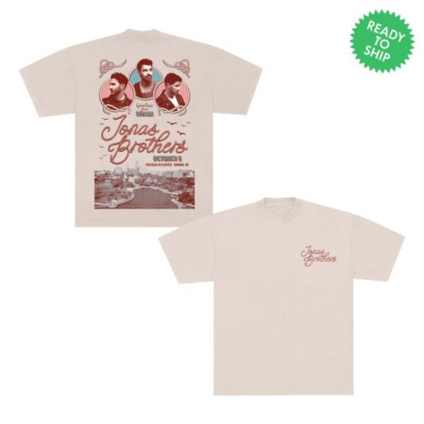 kenny Jonas Brothers Merch Store Greetings From Your Hometown Omaha Ne Shirt