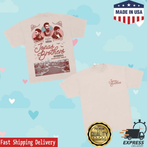 kenny Jonas Brothers Merch Store Greetings From Your Hometown Omaha Ne Shirta