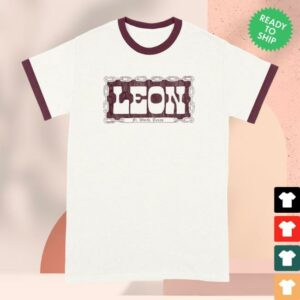 kenny Leon Bridges Shop Store Merch License Plate Ringer T Shirt