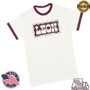 kenny Leon Bridges Shop Store Merch License Plate Ringer T Shirta kenny Leon Bridges Shop Store Merch License Plate Ringer T Shirta