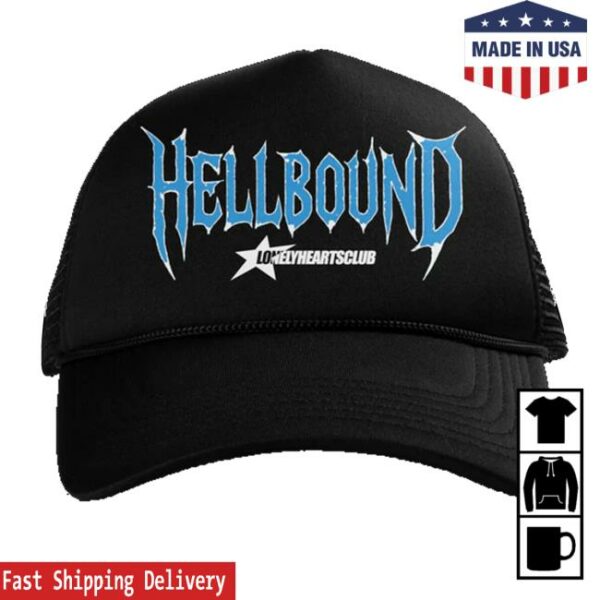 kenny Lonely Hearts Club Merch Store Hellbound Trucker Hat