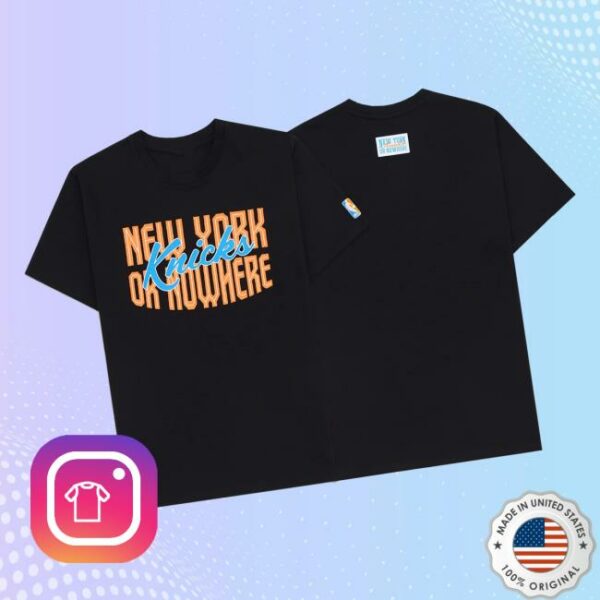 kenny New York Or Nowhere Merch Store Knicks Crisscross T Shirta