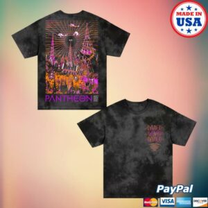 kenny Rise Records Merch Store Dance Gavin Dance Pantheon Crystal Black T Shirt