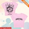 kenny Rise Records Merch Store Kublai Khan Tx Khan Is King Pink Girls Cropped Baby T Shirt