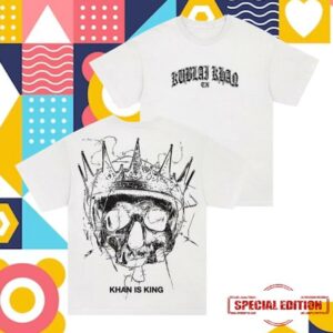 kenny Rise Records Merch Store Kublai Khan Tx Khan Is King White T Shirt kenny Rise Records Merch Store Kublai Khan Tx Khan Is King White T Shirt
