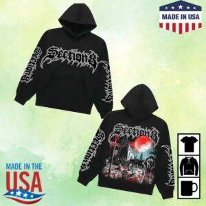 kenny Section8official Merch Store Church Yard Black Hoodiev kenny Section8official Merch Store Church Yard Black Hoodiev