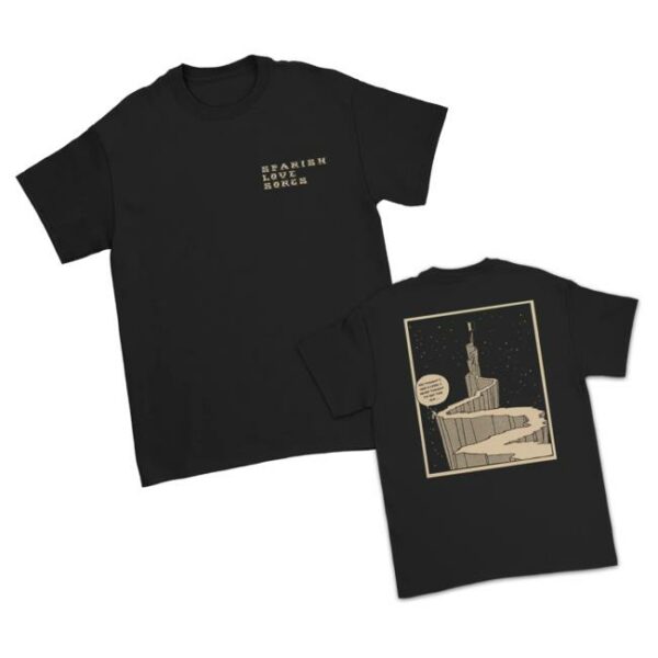 kenny Spanish Love Songs Merch Store Comic T Shirt Blacka