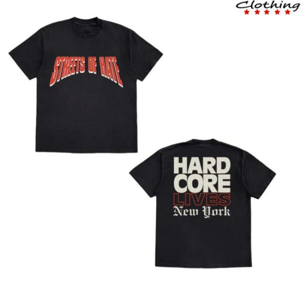 kenny Streetsofhateny Shop Merch Streets Of Hate Hardcore Lives Tshirt