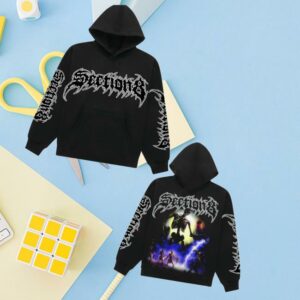 kenny section8official merch store Back from the dead black hoodie v kenny section8official merch store Back from the dead black hoodie v