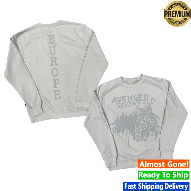 kenny A7x World Merch Store Avenged Sevenfold Europe Tour Libad Crewneck Sweatera kenny A7x World Merch Store Avenged Sevenfold Europe Tour Libad Crewneck Sweatera