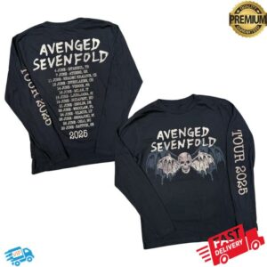 kenny A7x World Merch Store Avenged Sevenfold Europe Tour Libad Long Sleeve Teea kenny A7x World Merch Store Avenged Sevenfold Europe Tour Libad Long Sleeve Teea