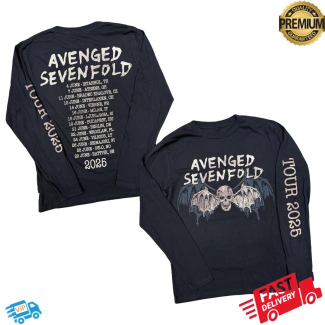 kenny A7x World Merch Store Avenged Sevenfold Europe Tour Libad Long Sleeve Teea kenny A7x World Merch Store Avenged Sevenfold Europe Tour Libad Long Sleeve Teea