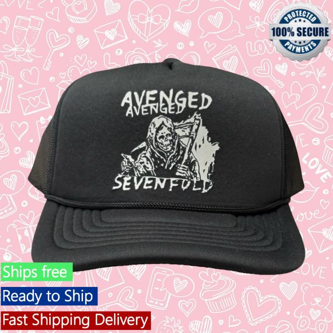 kenny A7x World Merch Store Avenged Sevenfold Europe Tour Libad Trucker Hat kenny A7x World Merch Store Avenged Sevenfold Europe Tour Libad Trucker Hat