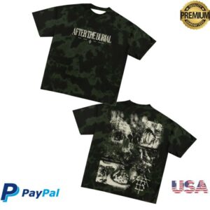 kenny After The Burial Merch Store Hollow Olive Black Dye T Shirtvv