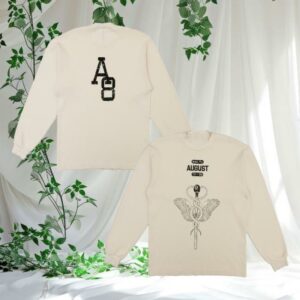 kenny August Merch Store August 8 Year Anniversary Mercurial Heavyweight Thermal Creamaa