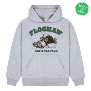 kenny Camp Flog Gnaw Official Store Merch National Park Grey Hoodie