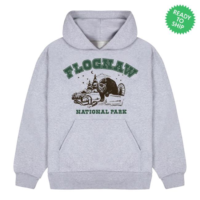 kenny Camp Flog Gnaw Official Store Merch National Park Grey Hoodie kenny Camp Flog Gnaw Official Store Merch National Park Grey Hoodie