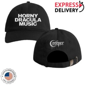 kenny Creepercult Merch Store Horny Dracula Music Cap