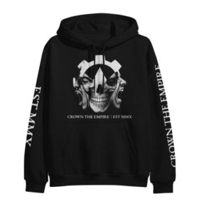 kenny Crown The Empire Band Merch Store Cog Faces Pullover Black Hoodie