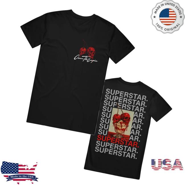 kenny Crown The Empire Band Merch Store Skull Cherries Teev kenny Crown The Empire Band Merch Store Skull Cherries Teev