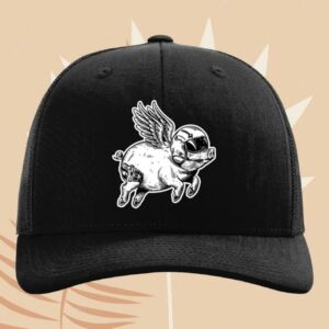 kenny Dale Stark Merch Store World Famous Flying Cowpig Trucker Hat