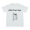 Destroy Boys Store Merch Dino Skater White Tee 2 kenny Destroy Boys Store Merch Dino Skater White Tee