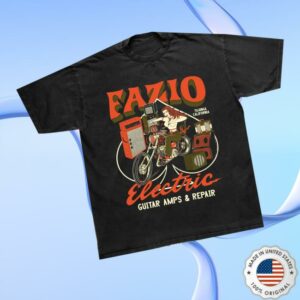 kenny Fazio Electric Merch Store Fazio Electric Moto Teea