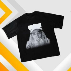 kenny Fujimoto Fujimoto Merch Store Fuji Face Tee Tape Blacka