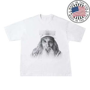 kenny Fujimoto Fujimoto Merch Store Fuji Face Tee Tape White