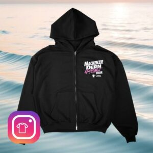kenny Fullviolence Merch Store Queen Of The Mat Tour Zip Up Hoodie
