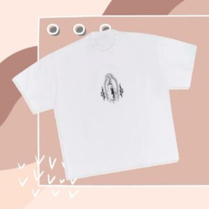 kenny Ghetto Rodeo Merch Store Virgen Tee Whitea