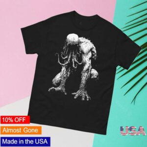 kenny Hausofgodmachine Merch Store Cthulu White Label Classic Unisex T Shirtv
