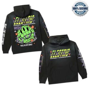 kenny Insomniac Shop Merch Store Electric Smile Globe Hoodiea