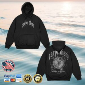 kenny Joe Bartolozzi Store Merch Seize The Day Black Hoodie